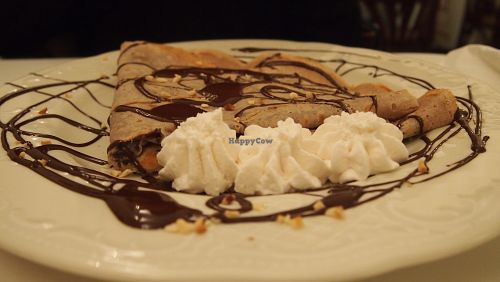 "Nutella' Crepe  at Creme de la Creme in Prague
