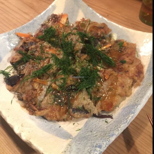 okonomiyaki   at Megumi in Osaka
