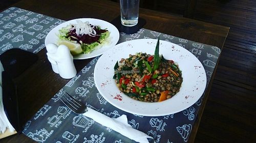 Lentils - Daily Menu at Arvoleda in Santiago