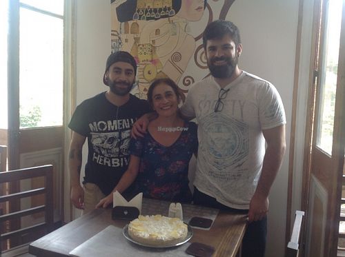 Wendy,Andres,Boris at Arvoleda in Santiago