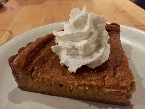 Squash pie  at True Food Kitchen in Pasadena