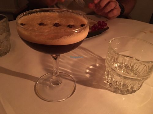 espresso martini at Vaxthuset in Stockholm