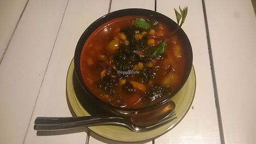 Tomato soup at Jaried Vege House in Palawan