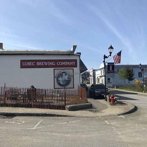 Street view  at Lubec Brewing Company Tap Room in Lubec