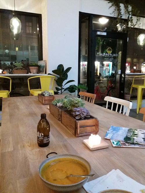 seating area at California Kitchen - Norrebrogade in Copenhagen