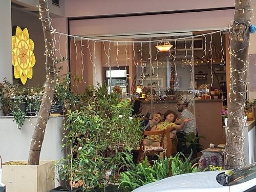 pretty open air area at Melikrini in Athens