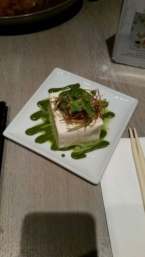 Yakko tofu - vegan at Tombo in South West London