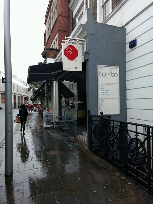 outside at Tombo in South West London