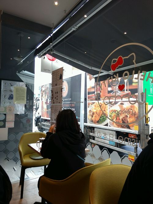 window view at Tombo in South West London