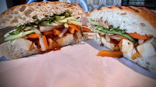 Tofu was cooked to perfection  at Mendocino Farms in Costa Mesa