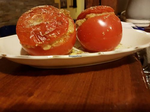 tomatoes  at Medio Vegan in Quartu Sant Elena
