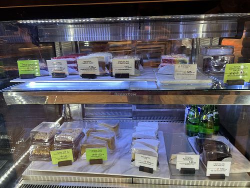Cakes selection  #Veganuary at Veganerie - Ratchathewi in Bangkok