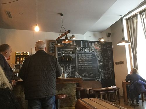 Inside menu on the wall. Soul Kitchen. at Soul Kitchen in Avila