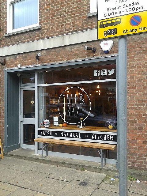 Gulp and Graze outside at Gulp & Graze in York