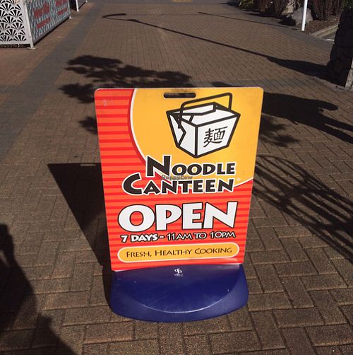 . at Noodle Canteen in Taupo