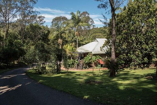 A view of one of the guest cabins. at Paradise One Retreat in Coorabell
