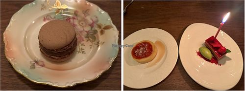 mignardise and dessert at Avelo in Toronto