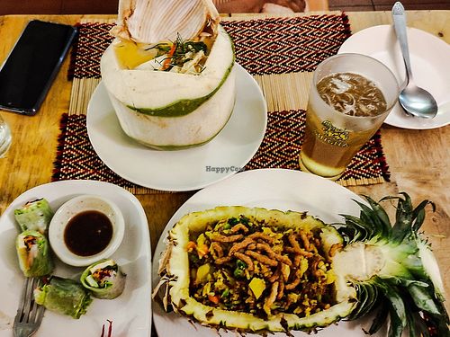 Dinner at Vegan Heaven in Chiang Mai