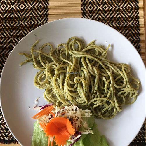 pesto at Vegan Heaven in Chiang Mai