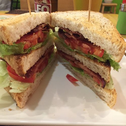 Vegan BLT  at Vegan Heaven in Chiang Mai