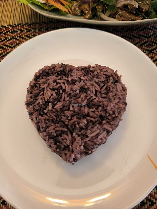 Black Rice at Vegan Heaven in Chiang Mai