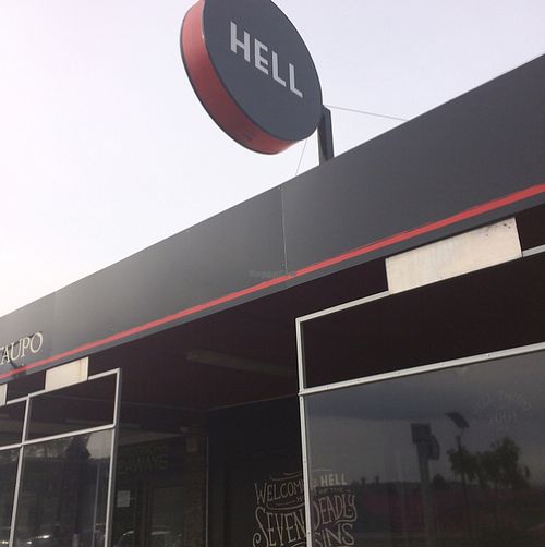 x at Hell Pizza in Taupo