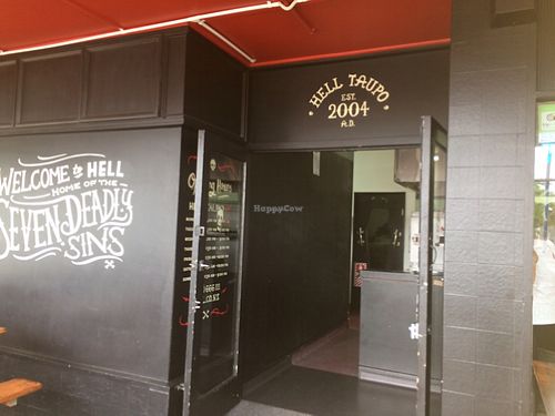 x at Hell Pizza in Taupo