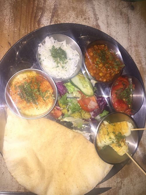 Food at Teteria India in Barcelona