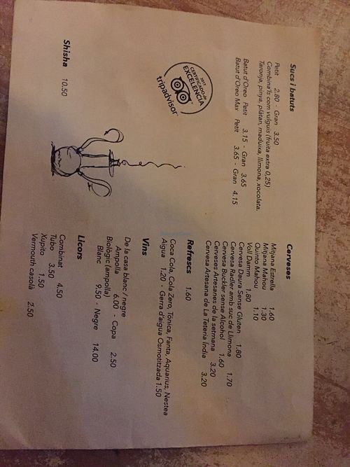 Tea at Teteria India in Barcelona