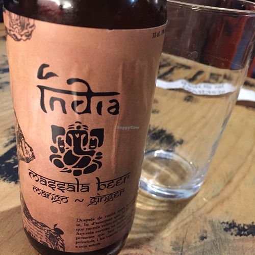 Home brew beer  at Teteria India in Barcelona