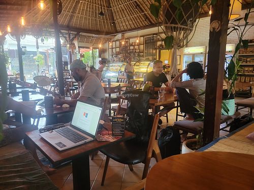 Inside at Sayuri Healing Food in Ubud