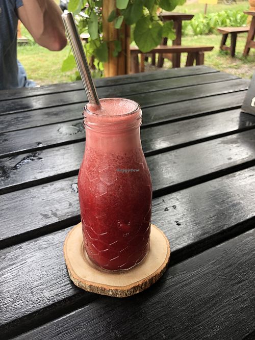 hello detox juice at Happy Veggie in Koh Lanta