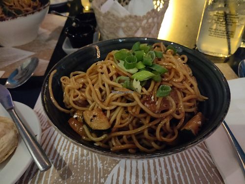 Stir fry noodles at 48 Bistro in Nicosia