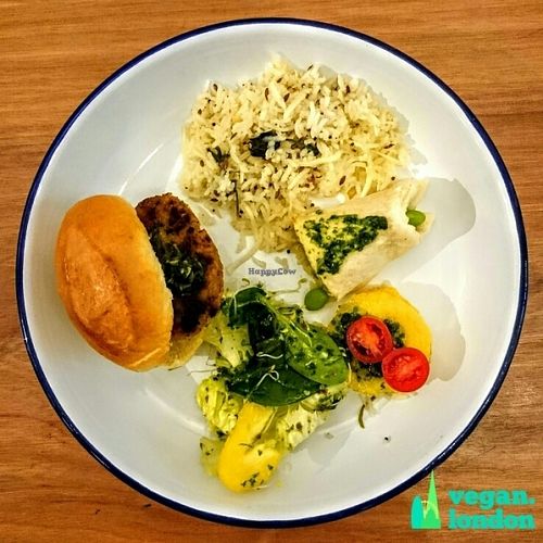 sampler menu from Bleufleur launch event at Bleufleur in East London