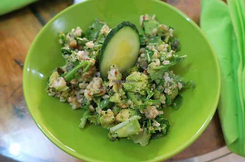 green bowl  at GreenMood in Victoria