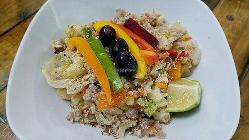 buckwheat bowl at GreenMood in Victoria
