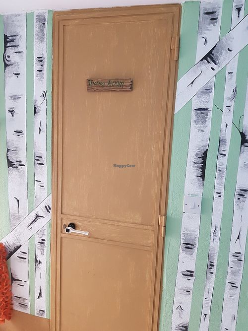 Facilities door at GreenMood in Victoria