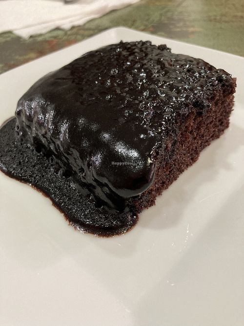 Chocolate brownie  at Vegan Istanbul in Istanbul