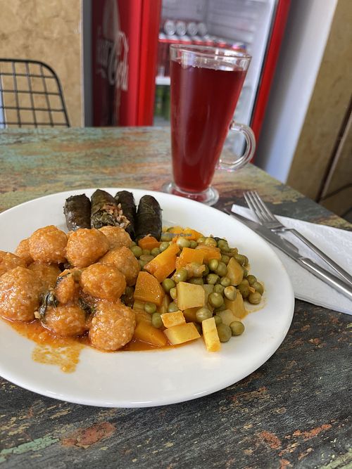 Choose three option   at Vegan Istanbul in Istanbul