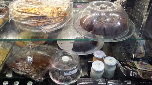 Home made desserts at Vegan Istanbul in Istanbul