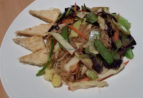 Vegan entree  at Bonifacio in Columbus