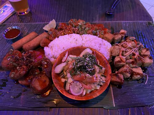 Mix of vegan options   at Bonifacio in Columbus