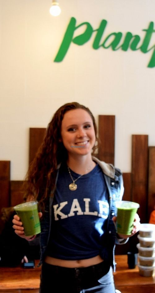 Groothie at PlantPure Cafe in Philadelphia