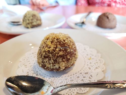 Vegan truffles at Tongue in Cheek in St Paul