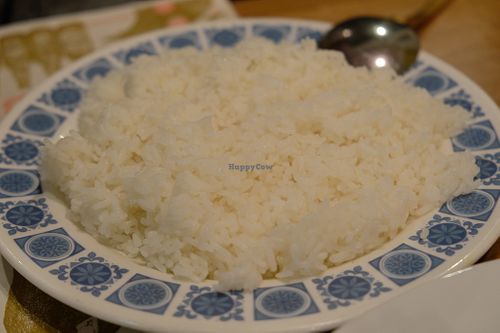 Rice at Aashirwad in Kanazawa