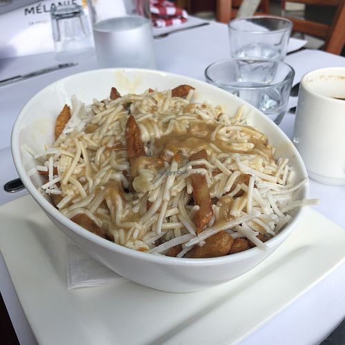 Poutine Vegano at Vegano in Montreal