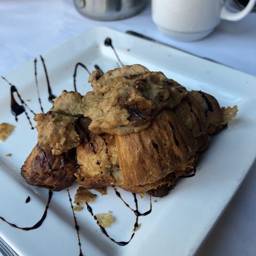 Croissant aux amandes at Vegano in Montreal