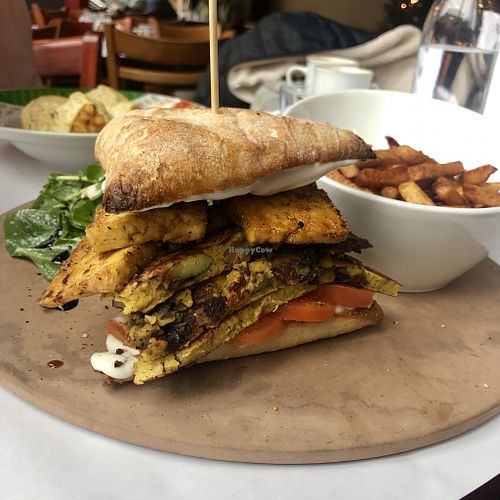 Sandwich du Plateau at Vegano in Montreal