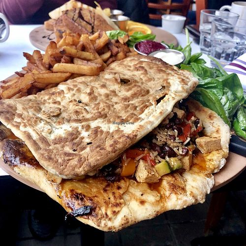 Burrito El Chapo at Vegano in Montreal