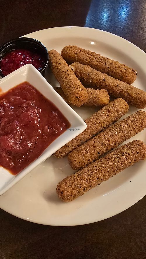 Vegan Mozzarella sticks at The Hollow in Albany